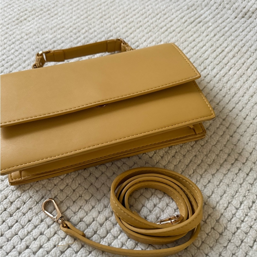 Zara Mustard Shoulder Bag